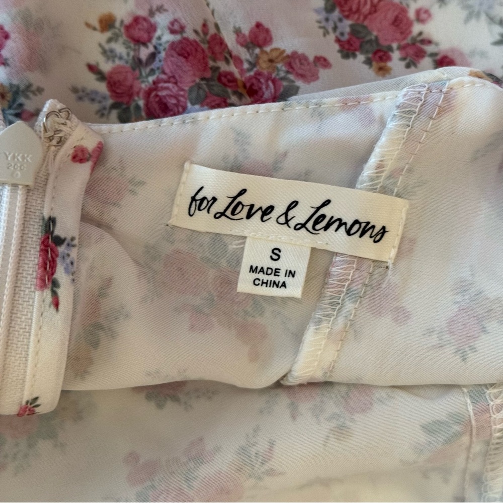For Love and Lemons Edith Mini Dress - Picture 6 of 6